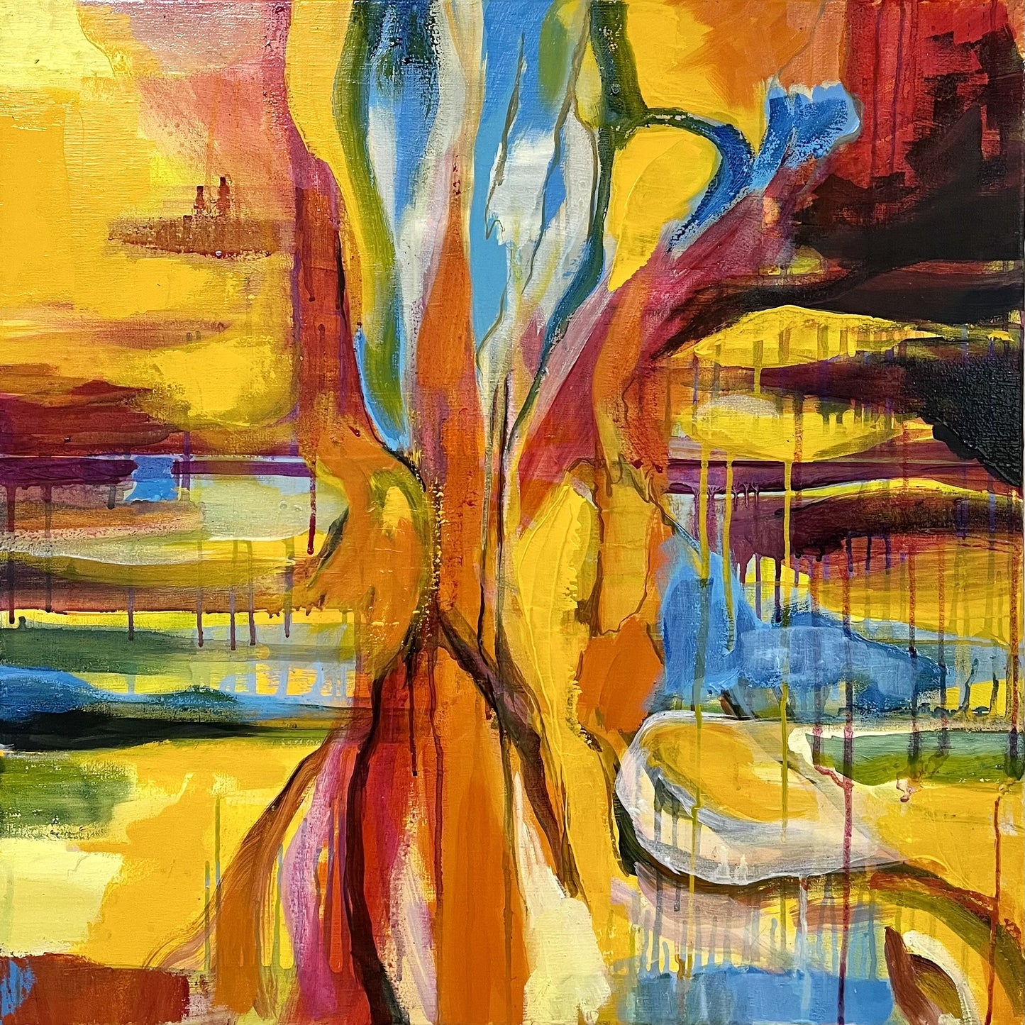 Elements, summer 12 x 12 " digital print