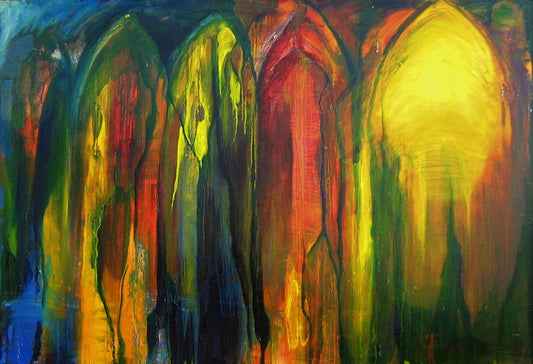 Gothic Light,  canvas print 18 x 24